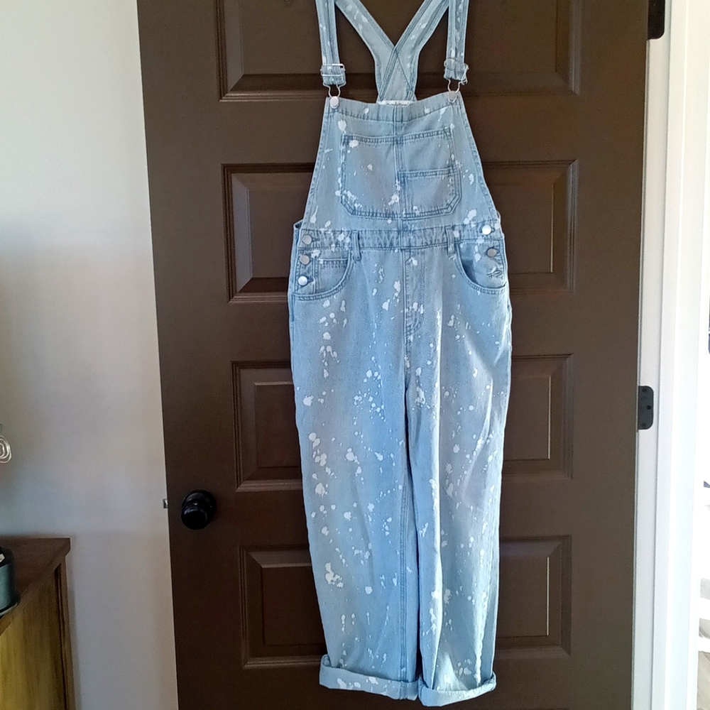 Barely Worn Size Large Jean Overalls